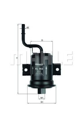 WILMINK GROUP Polttoainesuodatin WG1215062